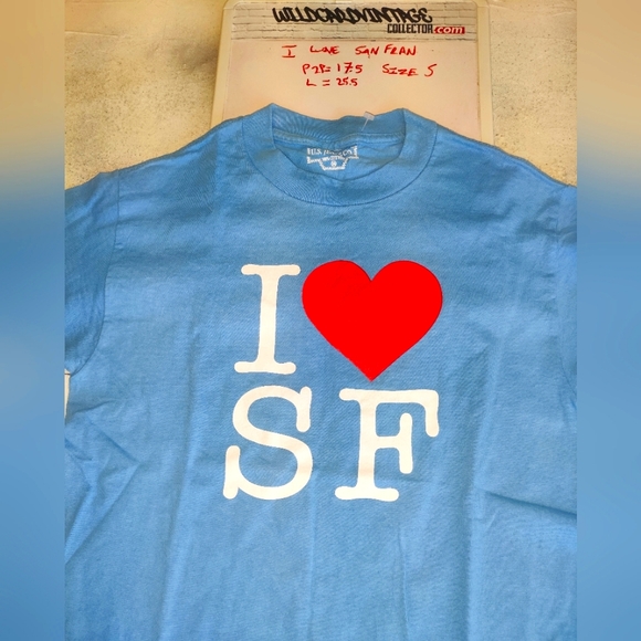 I ❤️ SF San Francisco tee size medium - Picture 2 of 2